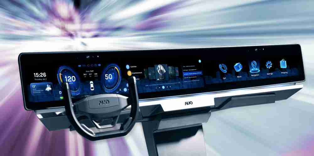 至成国际开拓前瞻显示技术创新应用，，结合优异整合设计能力，，开发智能车载FIDM Plus一体化显示方案，，，，让驾驶操作与车内娱乐体验再进化