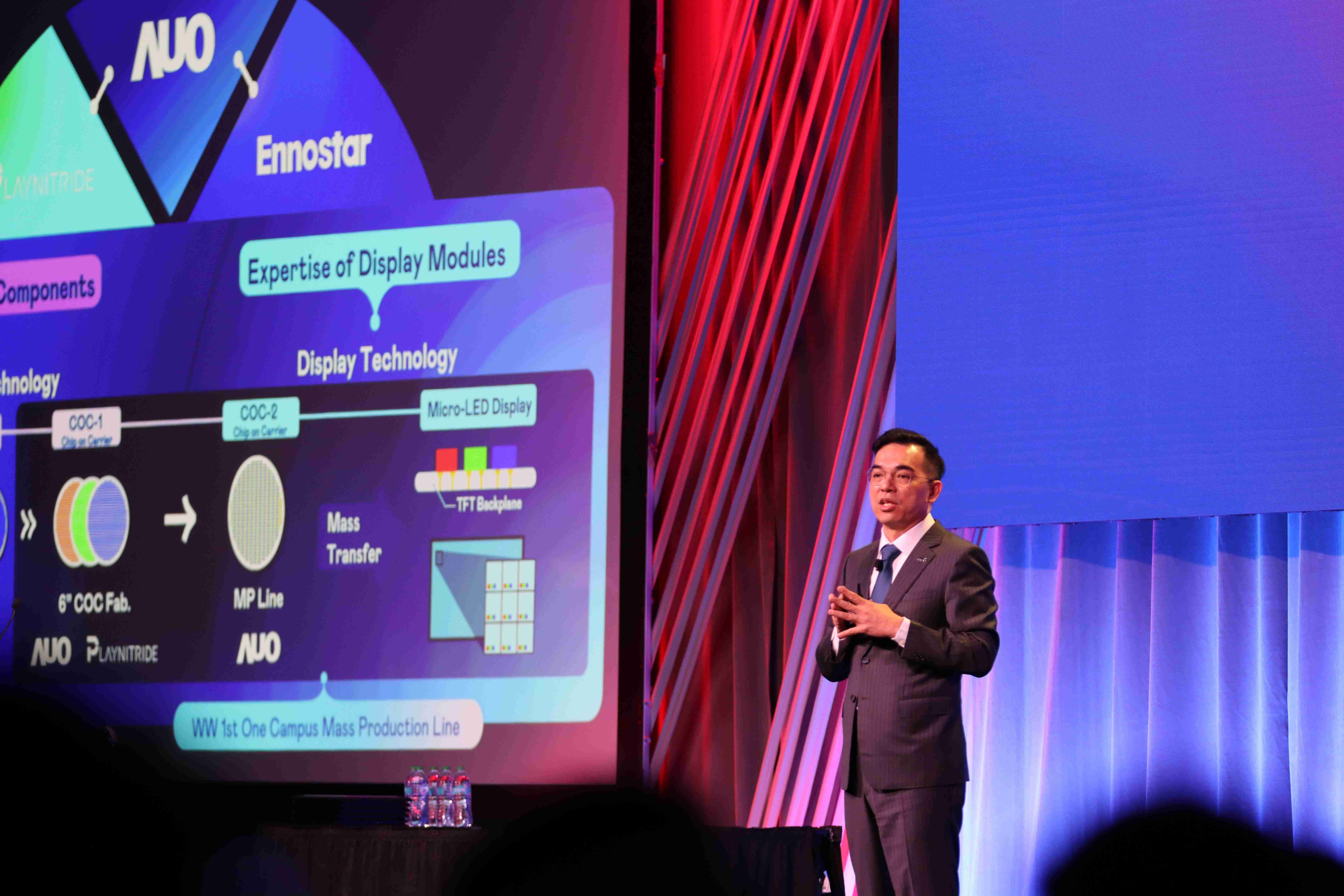 2025 SID显示周登场，，，至成国际光电执行长暨总经理柯富仁博士以〝Redefining Displays: Inspiring New Possibilities〞发表主题演说，，，带领至成国际以智能显示解决方案先驱，，，透过AI赋能，，，重塑显示的视觉创新体验